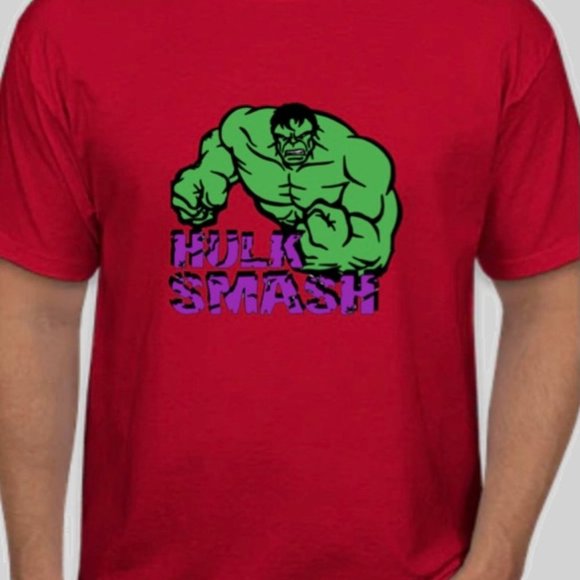 The Incredible Hulk - Hulk Smash tee shirt - various colors available - Picture 2 of 5